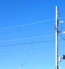 Опоры контактной сети - модель 1