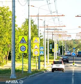 Опоры контактной сети - модель 2