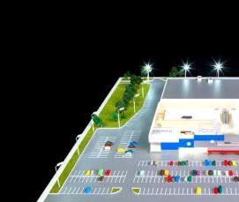 Оргстекло 1000х1000 - модель 1