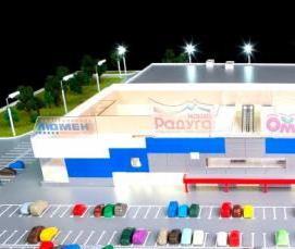 Оргстекло 1000х1000 - модель 2