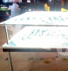 Оргстекло для ресепшена - тип 1