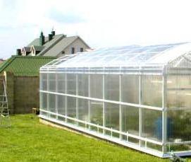 Оригинальная зимняя теплица - вариант 1