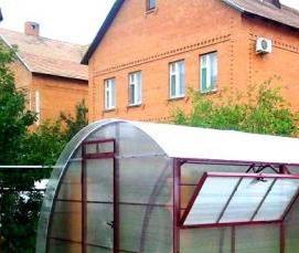 Оригинальная зимняя теплица - вариант 2