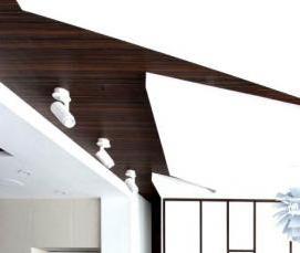 Оригинальные подвесные потолки - вариант 1