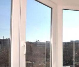 Остекление алюминиевое распашное - вариант 3