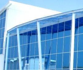 Остекление алюминиевыми конструкциями - модель 4