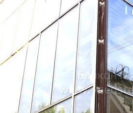 Остекление из алюминия - тип 1