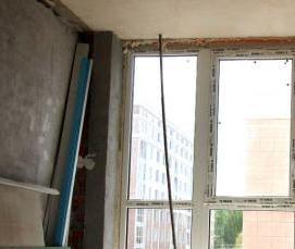 Остекление изнутри - тип 1