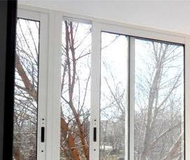 Остекление металлическим профилем - тип 4