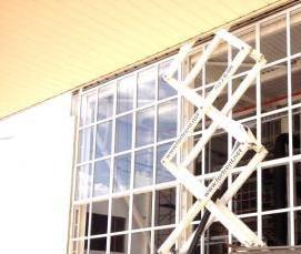 Остекление металлоконструкции - вариант 3