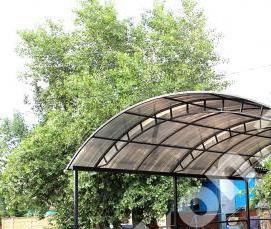 Остекление металлоконструкции - вариант 2