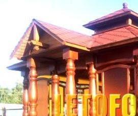 Остекленные беседки для дачи - тип 1