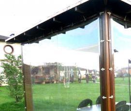 Остекленные беседки для дачи - тип 4