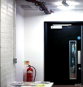 Остекленные противопожарные двери - вариант 1