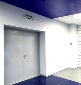 Остекленные противопожарные двери - вариант 3