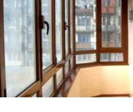 Отделка балкона аркой - вариант 3