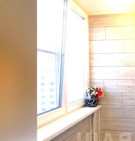 Отделка балкона керамогранитом - тип 1