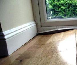 Отделка балкона ламинатом - тип 3