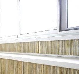 Отделка балкона панелями пвх под кирпич - вариант 4