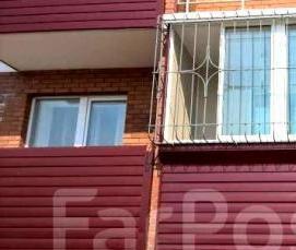 Отделка балкона: решетка - модель 1