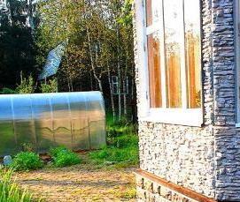 Отделка цоколя металлическим ом - тип 3