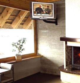 Отделка камина керамогранитом - тип 1