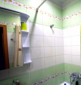 Отделка панелями пвх ванной комнаты - модель 2