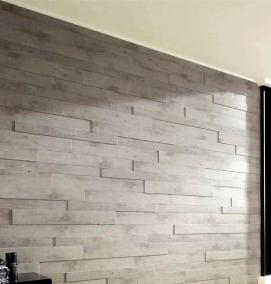 Отделка стен декоративными панелями пвх - модель 1