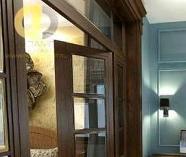 Отделка углового балкона - тип 4