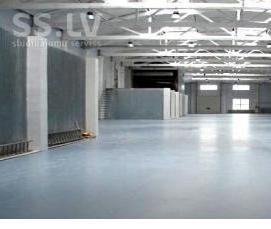 Отделочные работы полов - модель 2