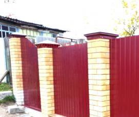 Отлив из профлиста - модель 3