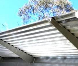 Отлив из профлиста - модель 2