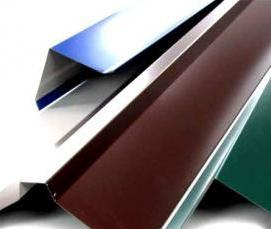 Отлив оцинкованный окрашенный - вариант 2