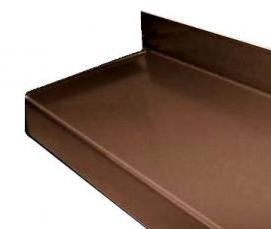 Отлив оцинкованный с полимерным покрытием - модель 4