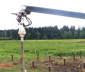 Отверстия под сваи - тип 1