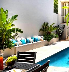 Озеленение бассейна - тип 1