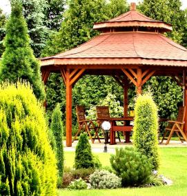 Озеленение беседки - вариант 3