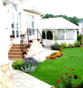 Озеленение двора - тип 2