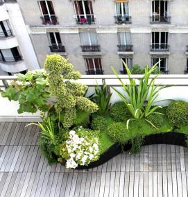 Озеленение кровли - вариант 1