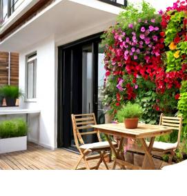 Озеленение лоджии - модель 1