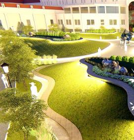 Озеленение парков - вариант 3