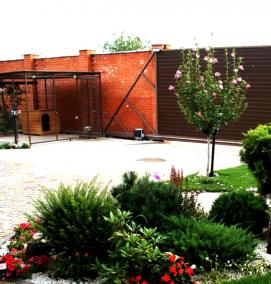 Озеленение парковки - тип 3