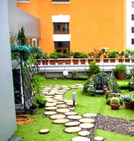 Озеленение придомовой территории многоквартирного дома - вариант 4