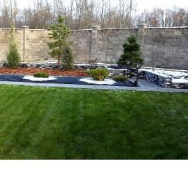 Озеленение придомовой территории - модель 2