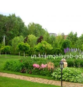 Озеленение промышленной территории - вариант 4