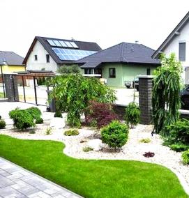 Озеленение участка - вариант 4