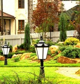 Озеленение участка - вариант 3