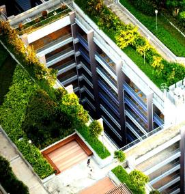 Озеленение зданий - модель 4