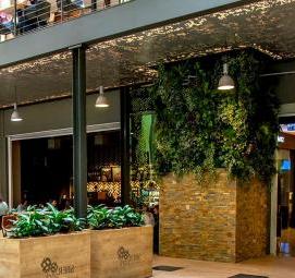 Озеленения кафе - модель 2