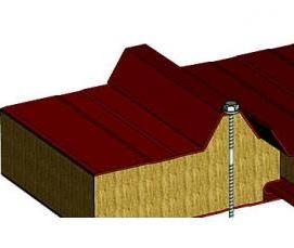П-образная сэндвич-панель - вариант 2